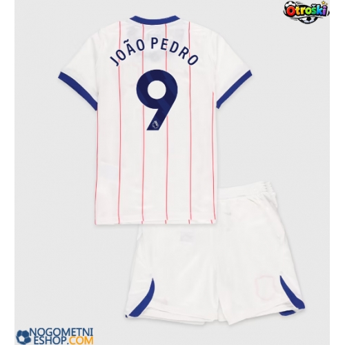 Otroški Nogometni dresi Chelsea Joao Pedro #9 Tretji 2026-27 Kratek Rokav (+ Kratke hlače)